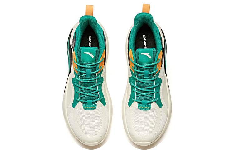 ANTA Running Series Sneakers 'White Green' 91945533-2
