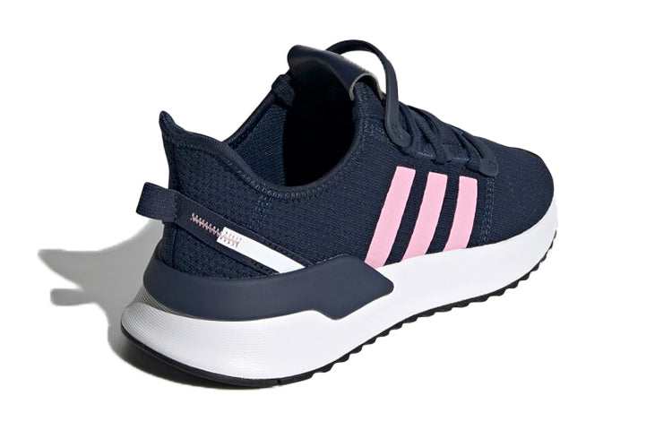 (GS) adidas U_Path Run J 'Collegiate Navy Pink' EE7430