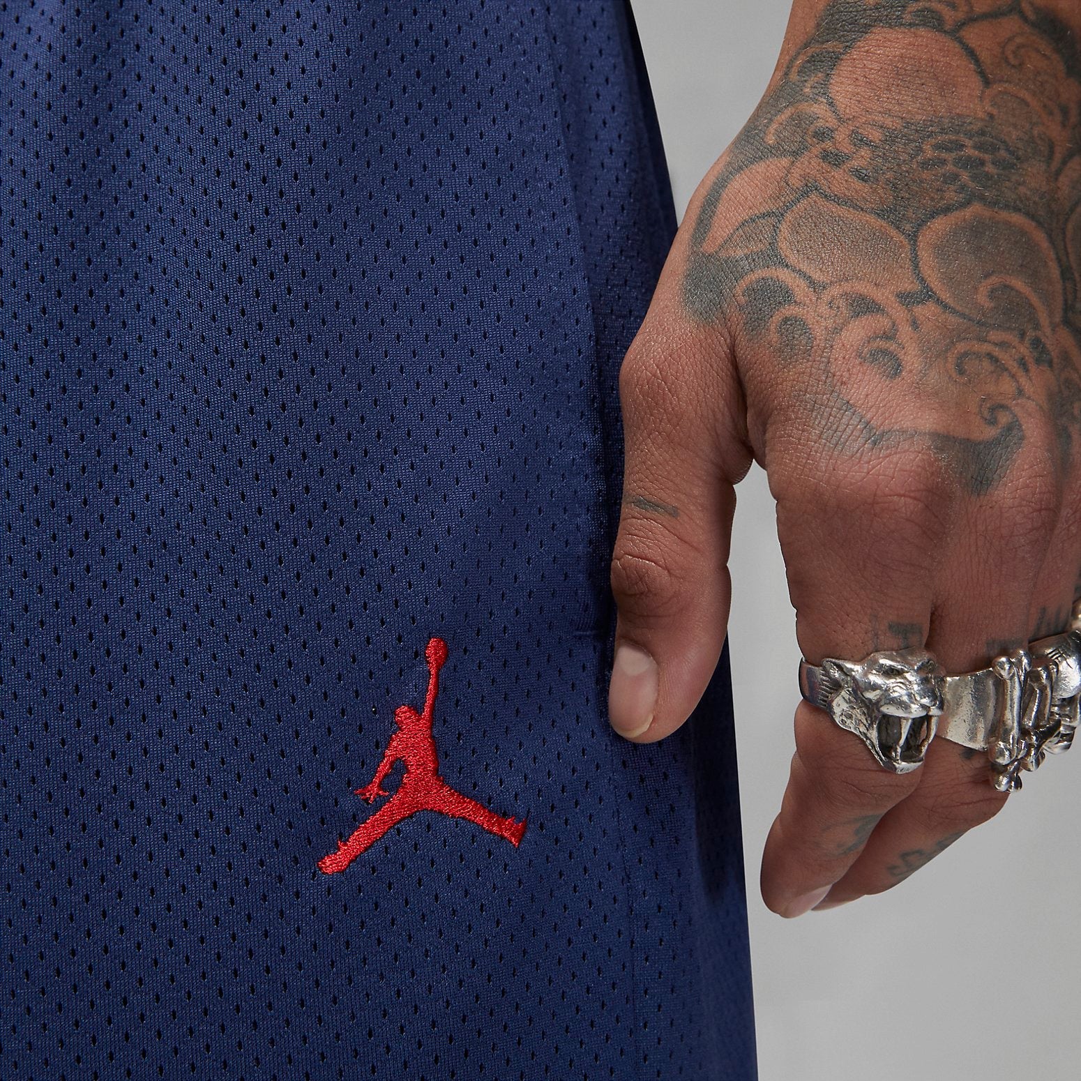 Air Jordan x Trophy Room Practice Shorts 'Midnight Navy' DX5647-410