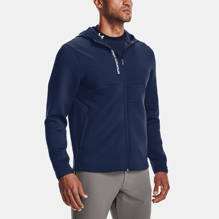 Under Armour Storm Daytona Full Zip Hoodie Jacket 'Navy' 1366279-408