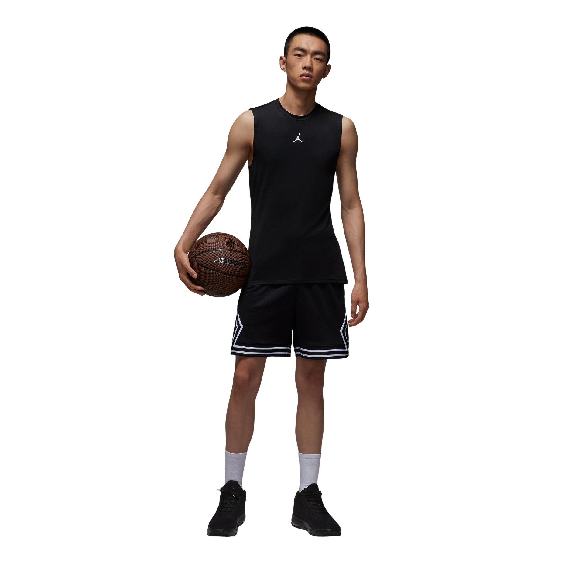 Air Jordan Sport Dri-Fit Sleeveless Base Layer Tank 'Black' HV4102-010
