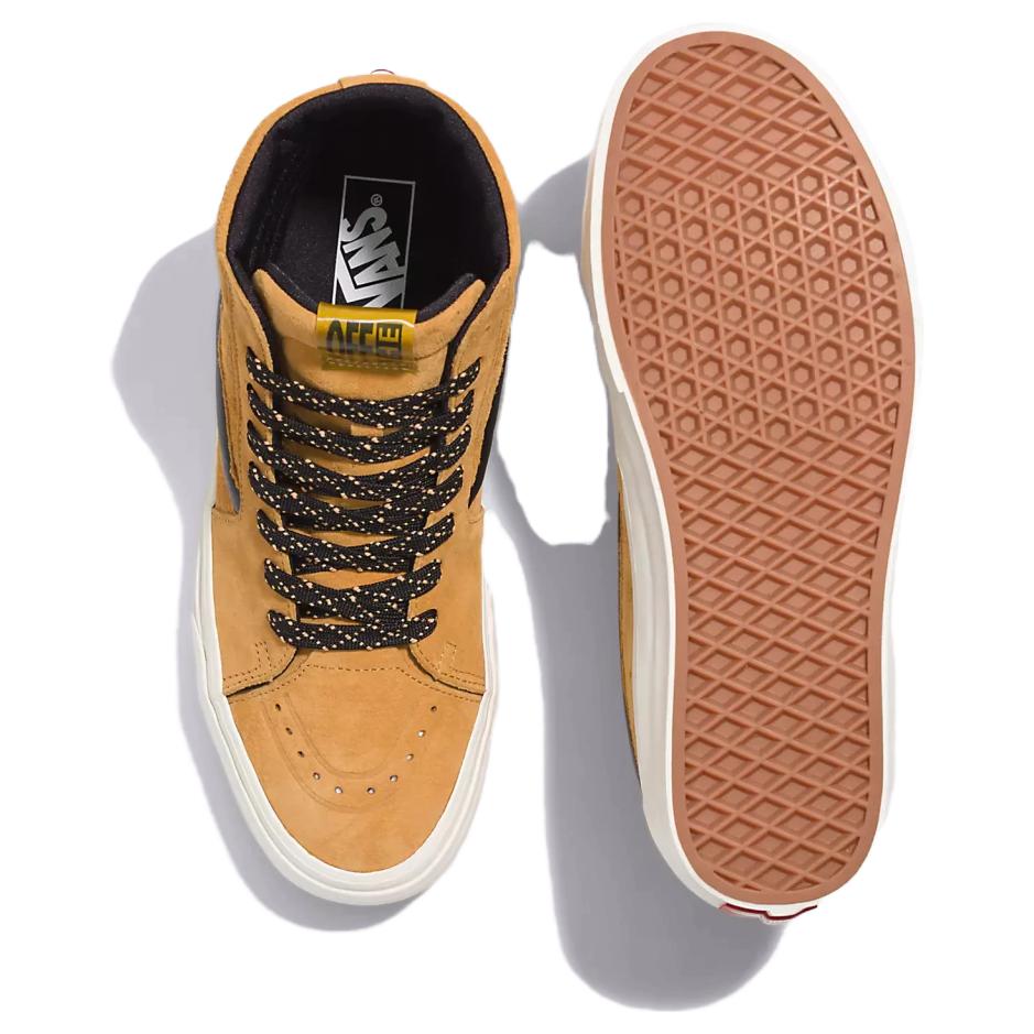 (WMNS) Vans SK8 HI XL 'Honey Gold Black' VN0A5KRYZV4