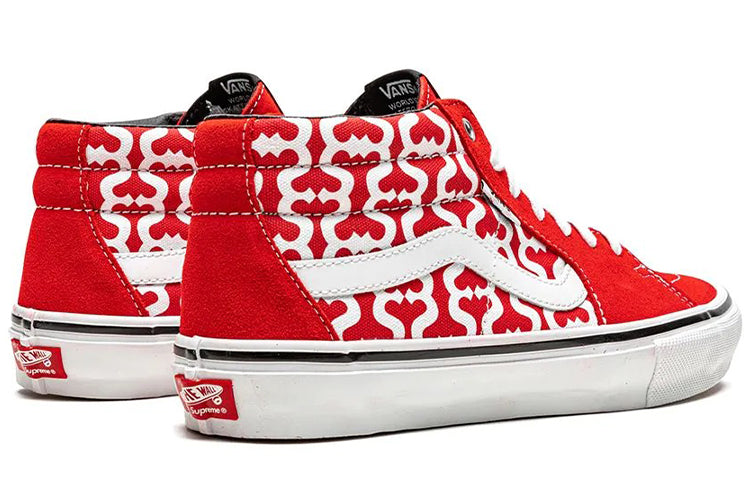 Vans Supreme x Grosso Mid 'Monogram S - Red' VN0A5KS15XS