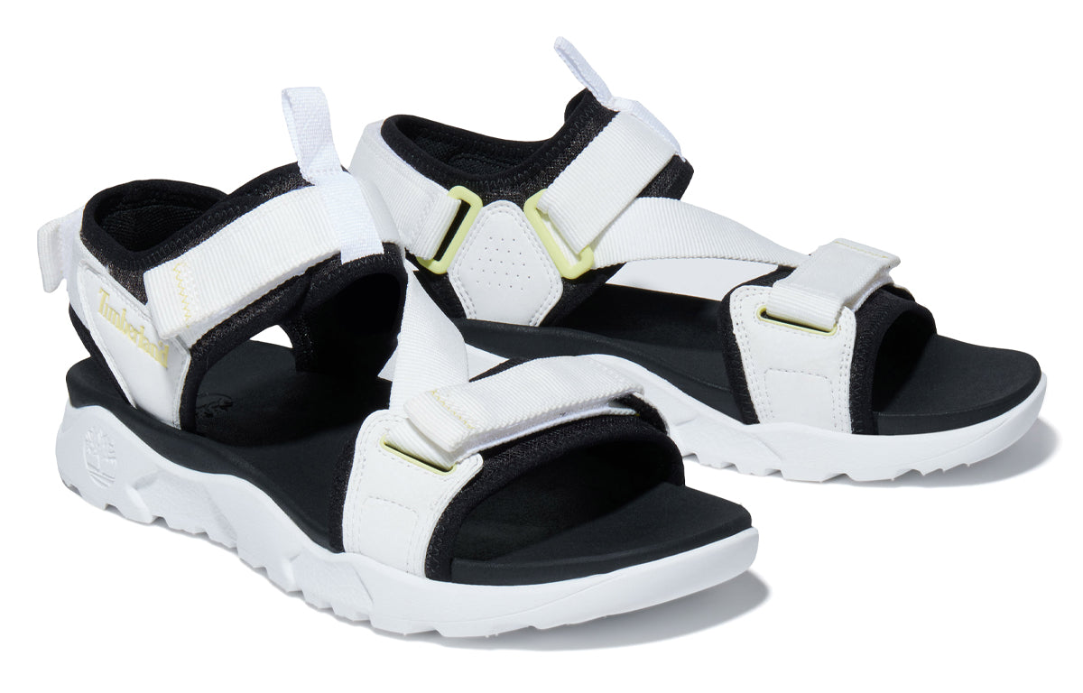 Timberland Ripcord Double-Strap Sandals 'White Black' A2ADP100