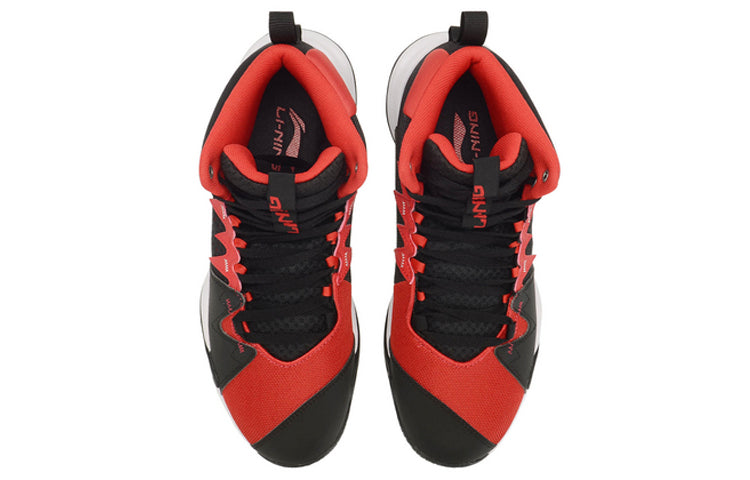 Li-Ning Mid-Top 'Black Red' ABPQ009-3