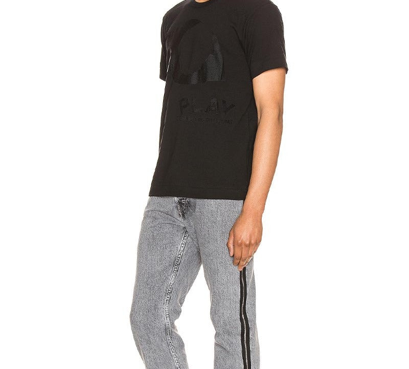 COMME des GARCONS PLAY Eye Logo Play Tee 'Black' AZ-T192-051-1
