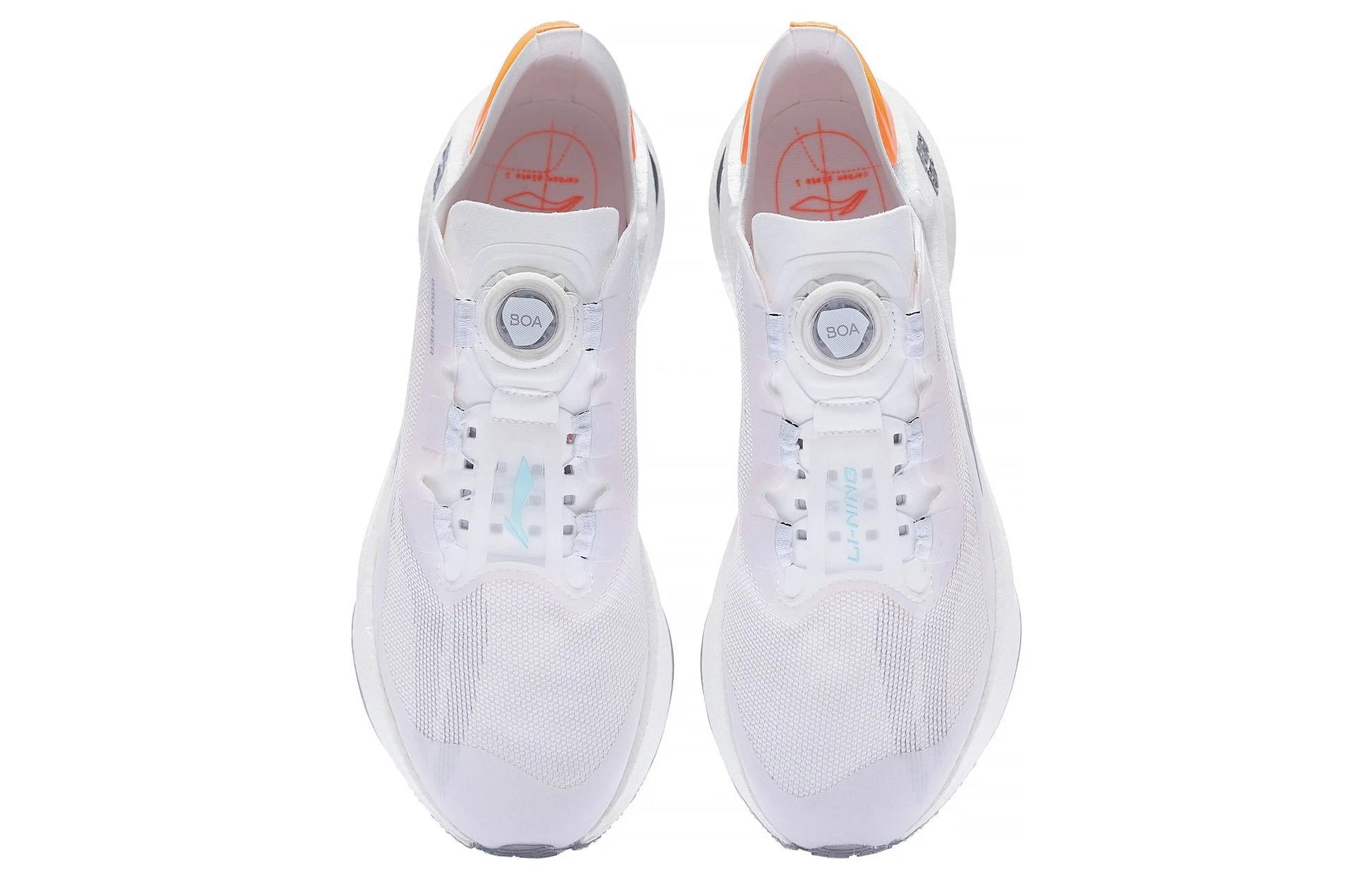Li-Ning Essential 'White Orange' ARRS001-17