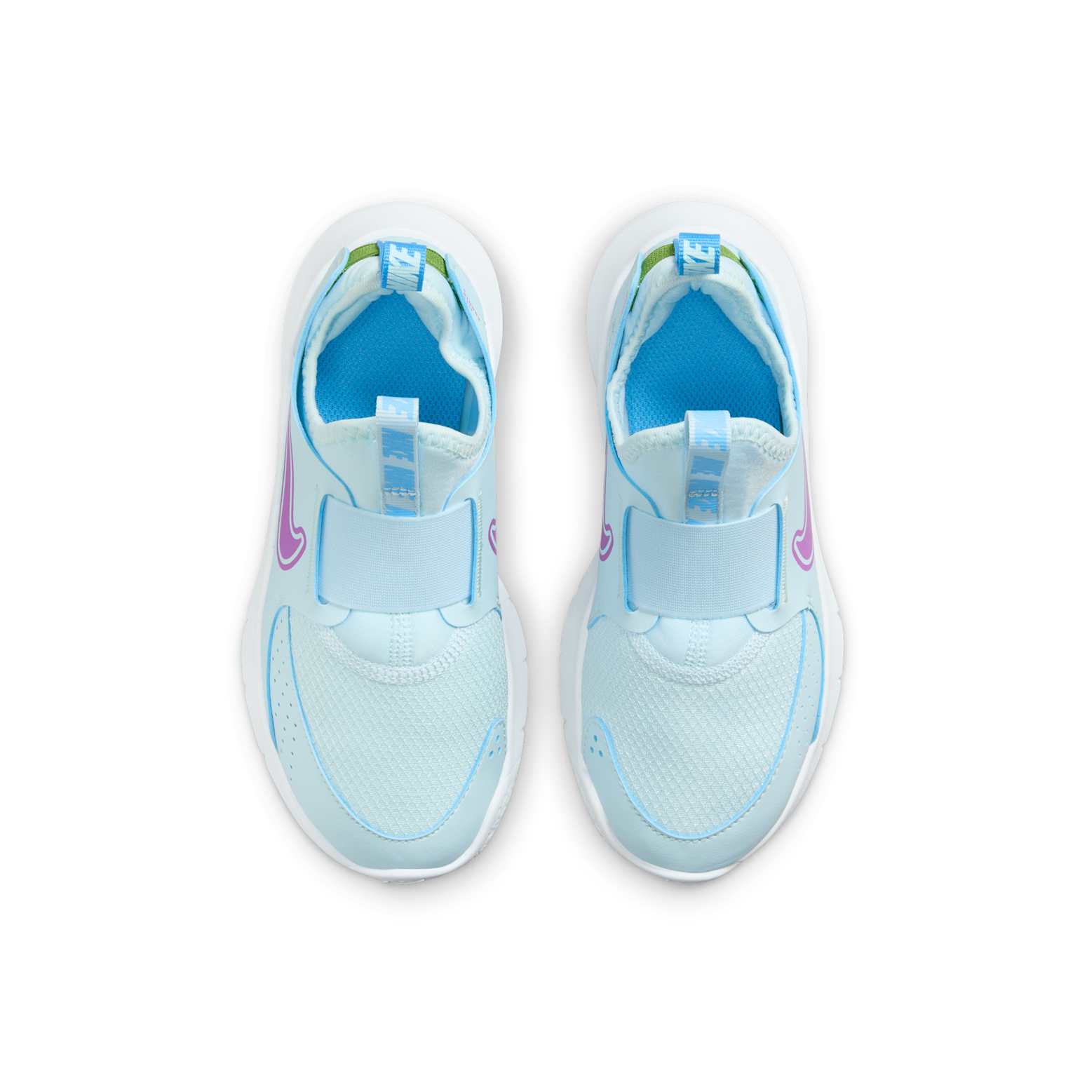 (PS) Nike Flex Runner 3 'Glacier Blue University Blue Chlorophyll Hyper Violet' FN1449-401