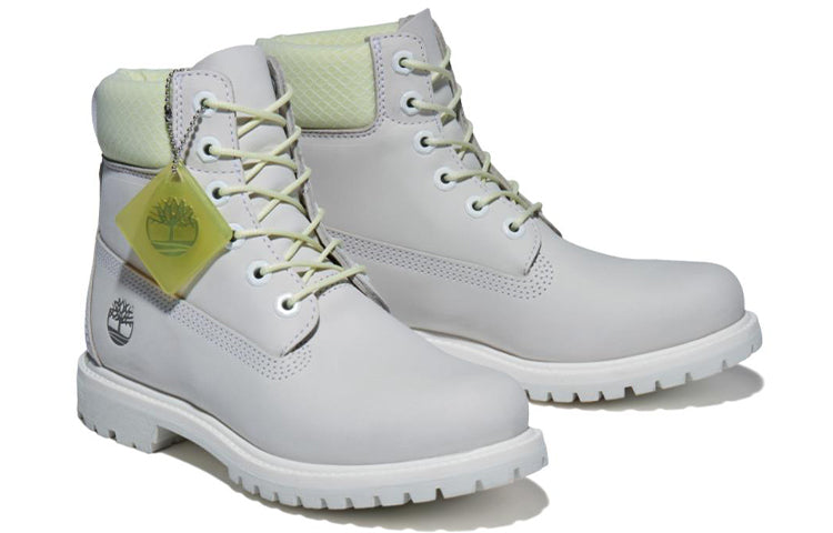 (WMNS) Timberland Premium 6 Inch Waterproof Boot 'Bright White Waterbuck' A2HYS143