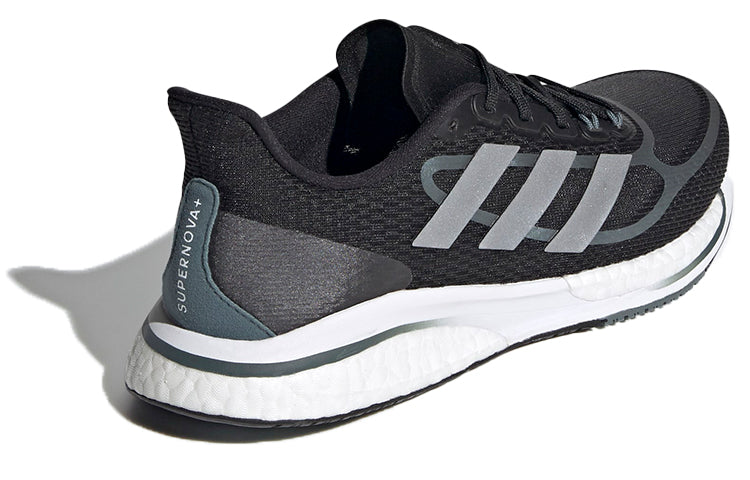 (WMNS) adidas Supernova+ 'Black Silver Metallic' FX2432