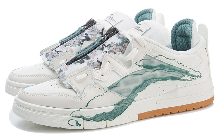 Li-Ning Wave Pro x OG_SLICK 'White Green Brown' AECR045-1