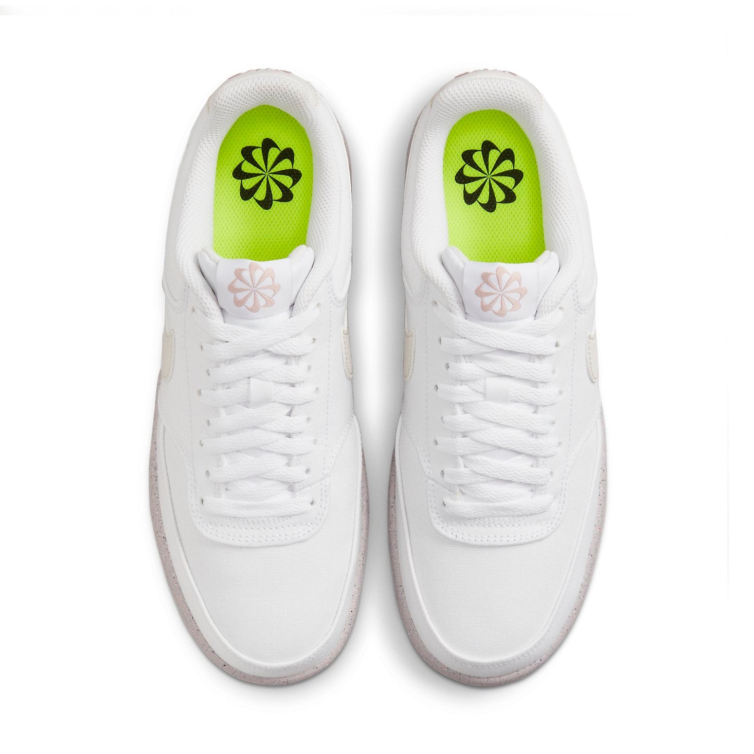 (WMNS) Nike Court Vision Low Canvas Next Nature 'White Pink Oxford' DJ6259-101