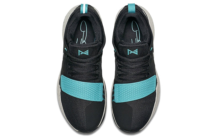 Nike PG 1 Black Aqua Splash Ink Green Version 'Black Light Bone Light Aqua' 878628-002