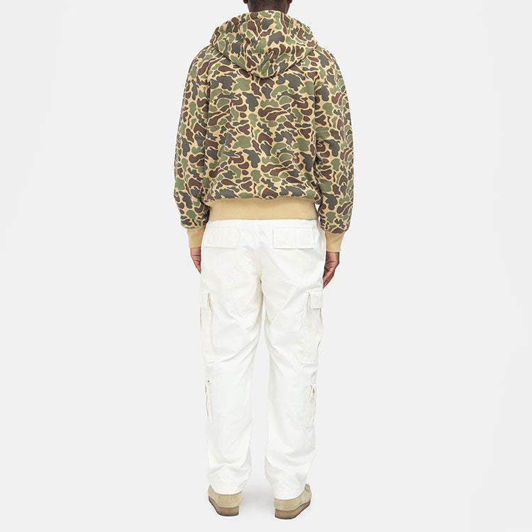Stussy Camo Double Face Zip Hoody Jacket 'Camo' 118466