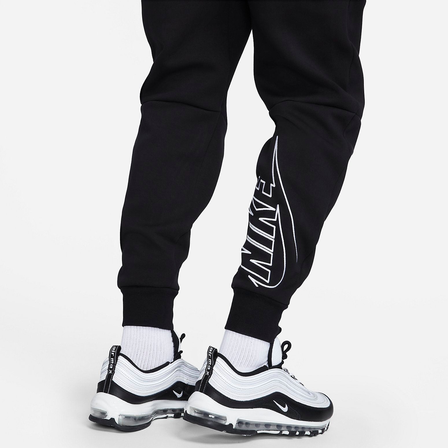 Nike Tech Graphic Sweatpants 'Black' DX0581-010
