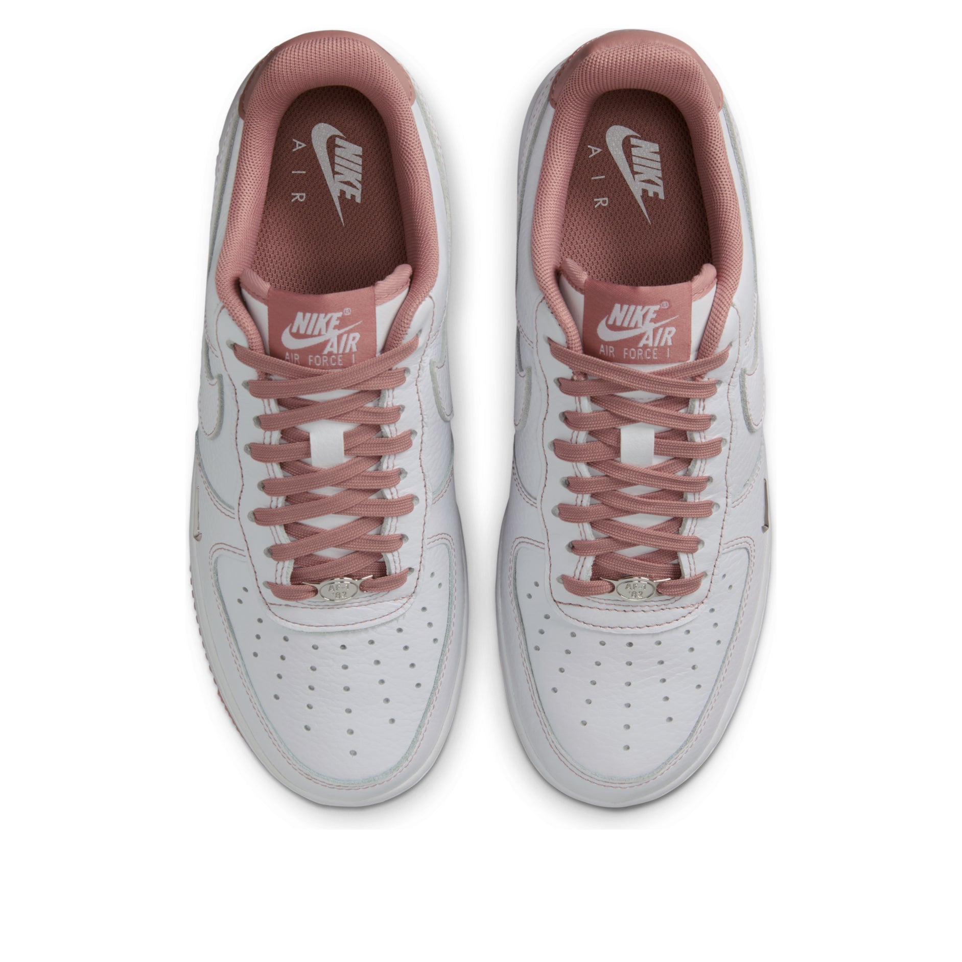 (WMNS) Nike Air Force 1 '07 Mini Jewel 'White Pink Silver' IB6543-100