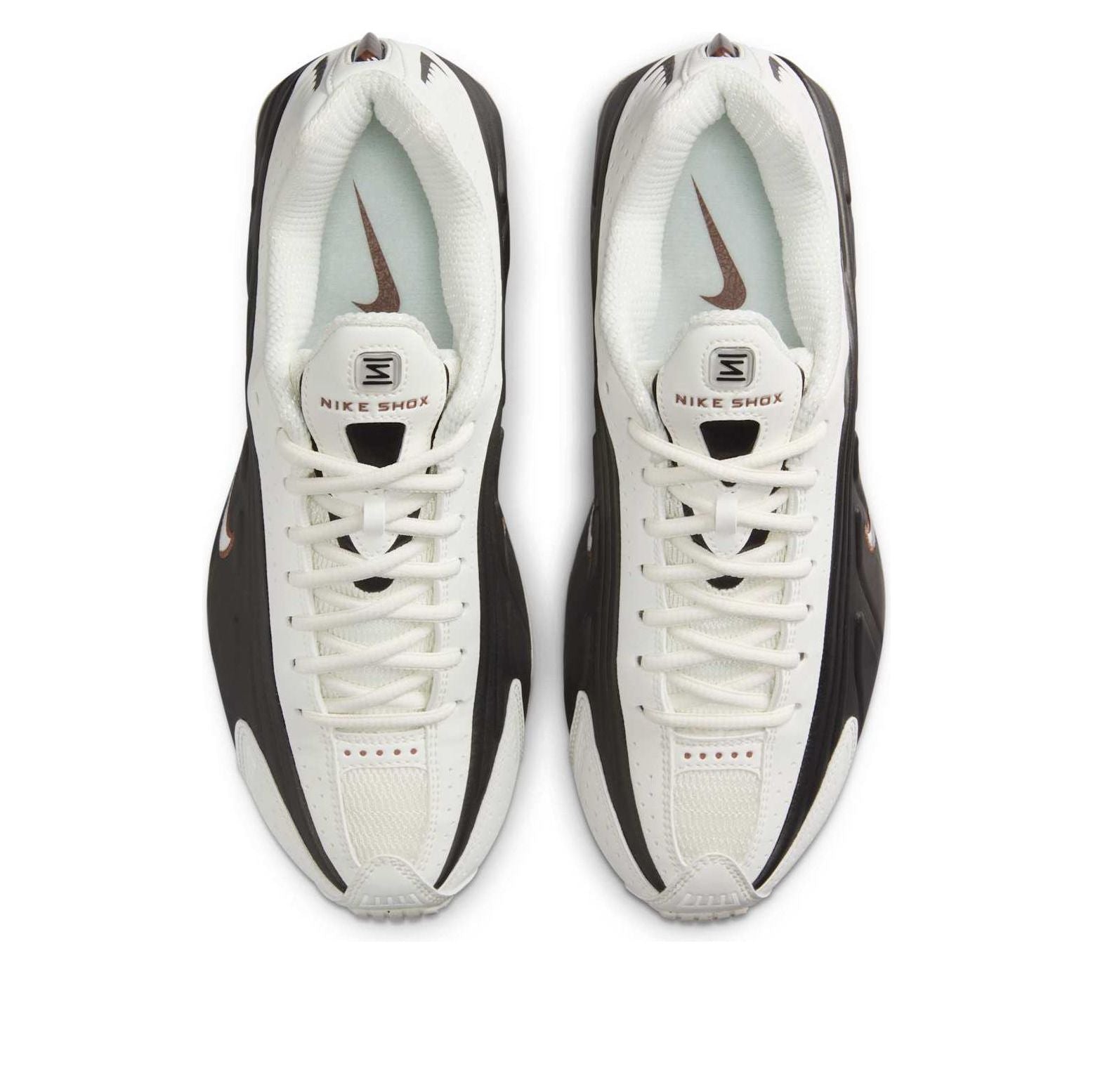 (WMNS) Nike Shox R4 'Sail Black Fauna Brown' AR3565-104