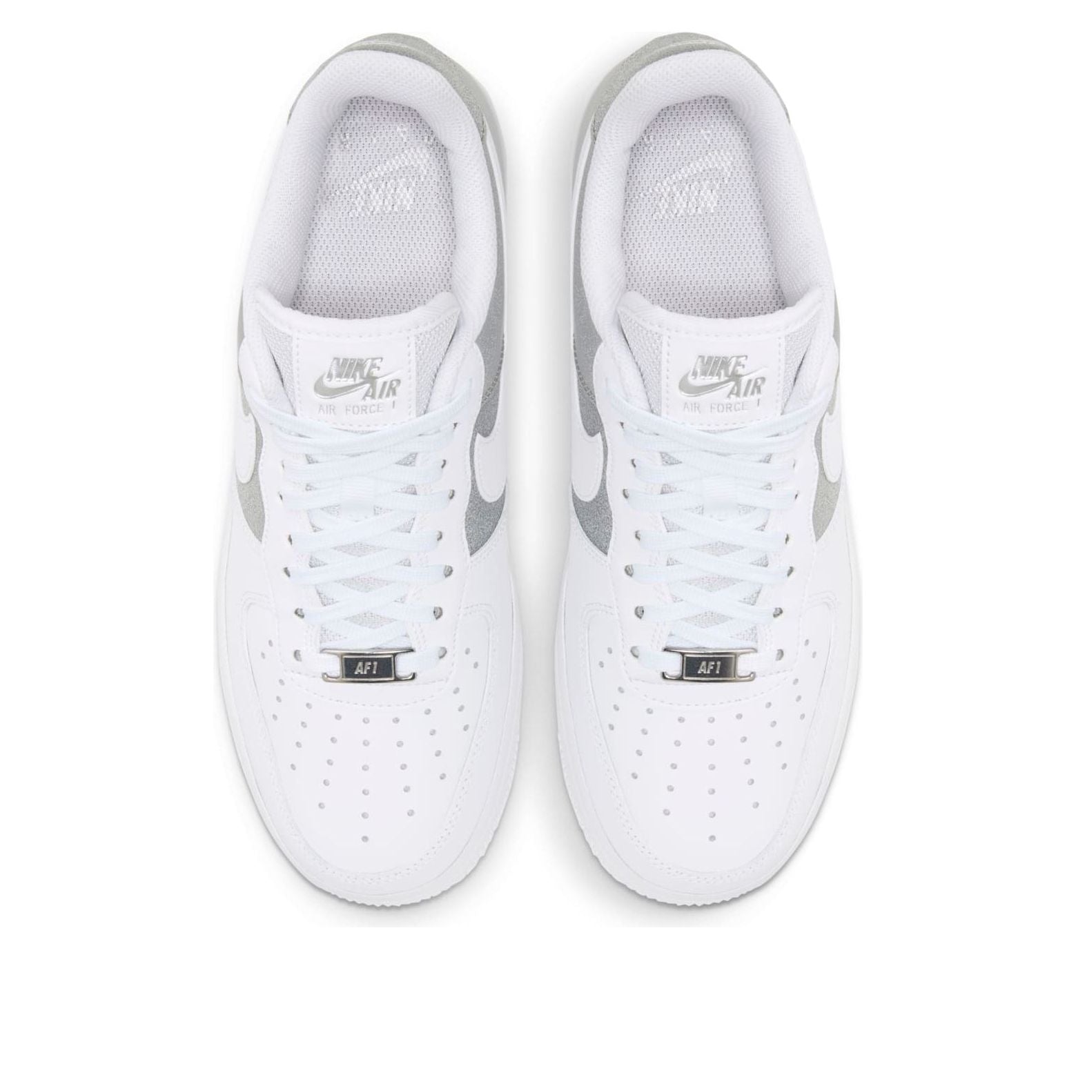 (WMNS) Nike Air Force 1 '07 'White Metallic Silver' DD6629-100