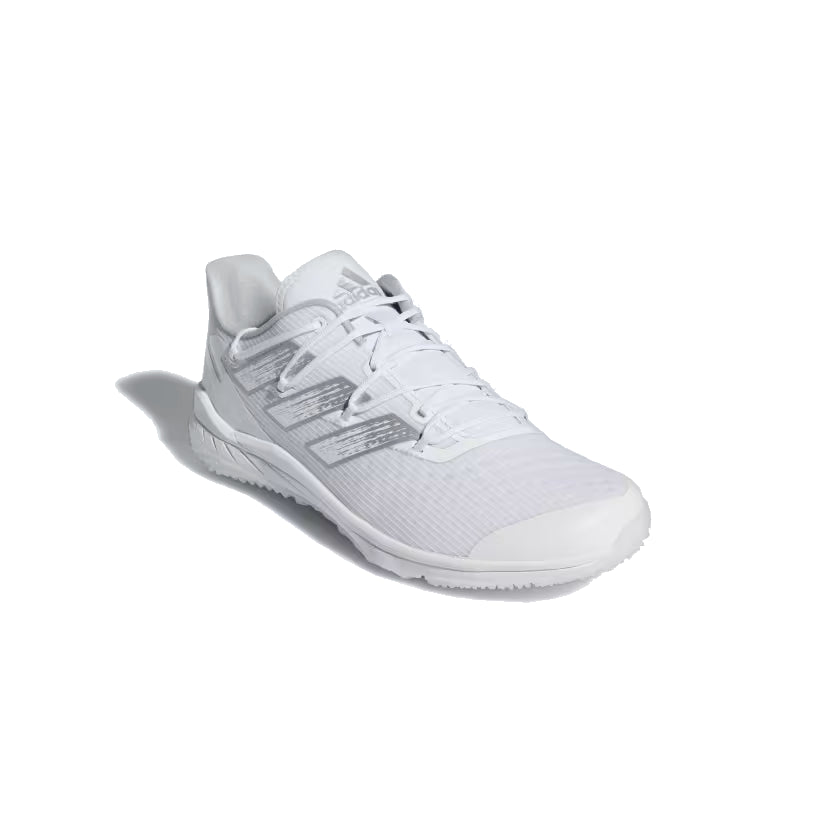 adidas Adizero Afterburner 8 TF 'White Silver Metallic' H00965