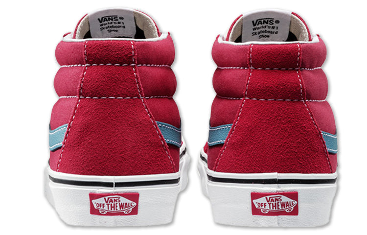 Vans Sk8-Mid Reissue 'Rococco Red Adriatic Blue' VN0A3MV8Q8C