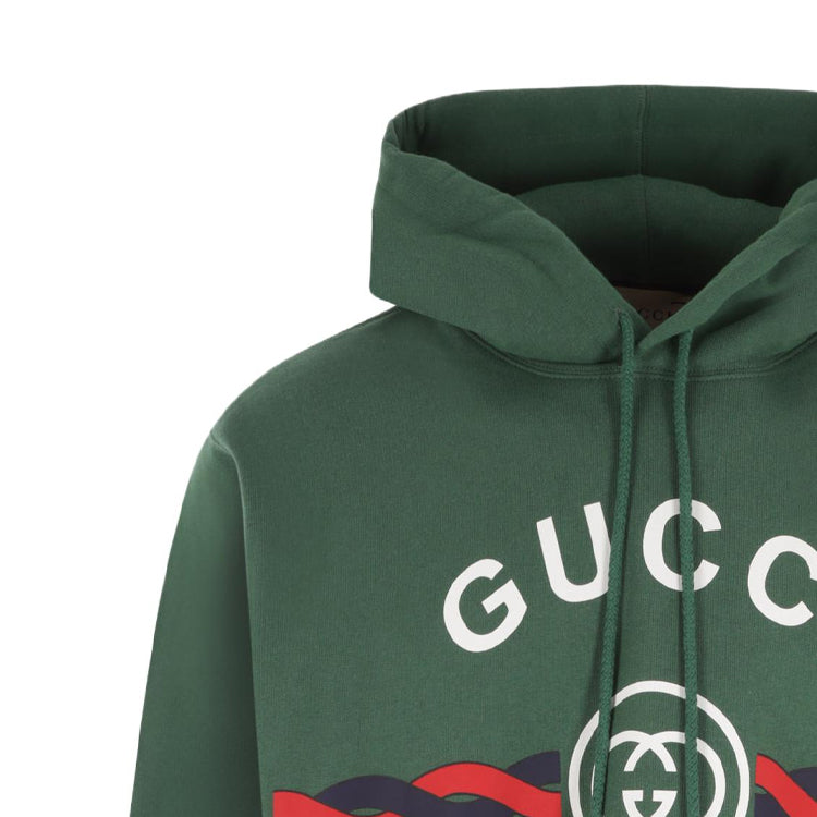 Gucci Interlocking G Torchon Cotton Sweatshirt 'Green' 646953-XJD7O-3635