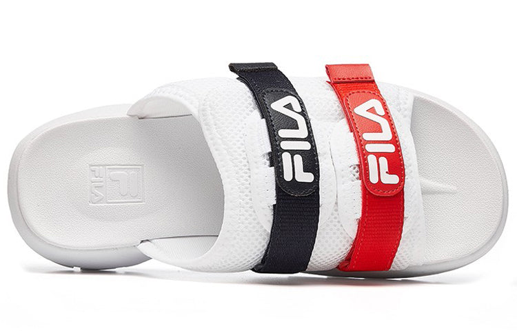 (WMNS) FILA WHITE Line Slippers White F12W923810FWN
