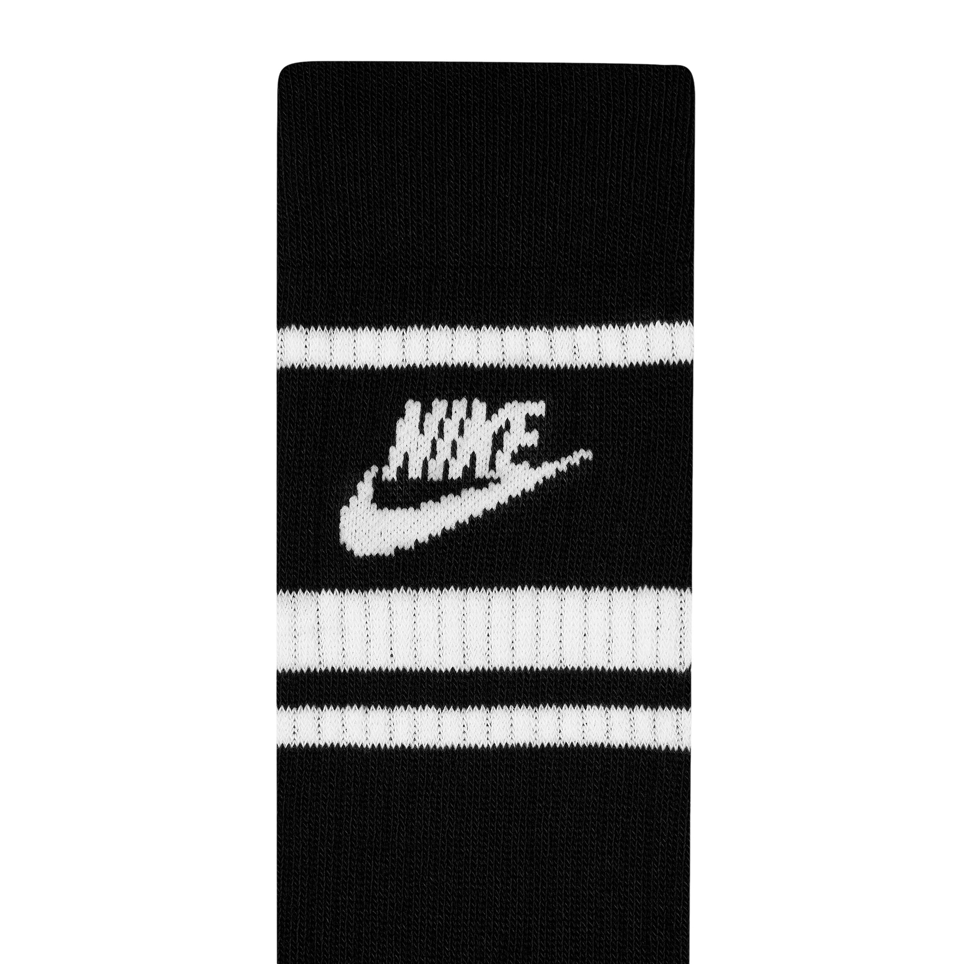 Nike Sportswear Essential Sock 3 Pack 'Black White' DX5089-010