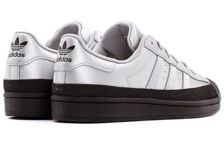 (WMNS) adidas Superstar 'Silver Metallic Black' FW3709
