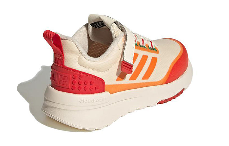 (PS) adidas LEGO x Racer TR Little Kid 'Ecru Tint Bahia Orange' GW4000