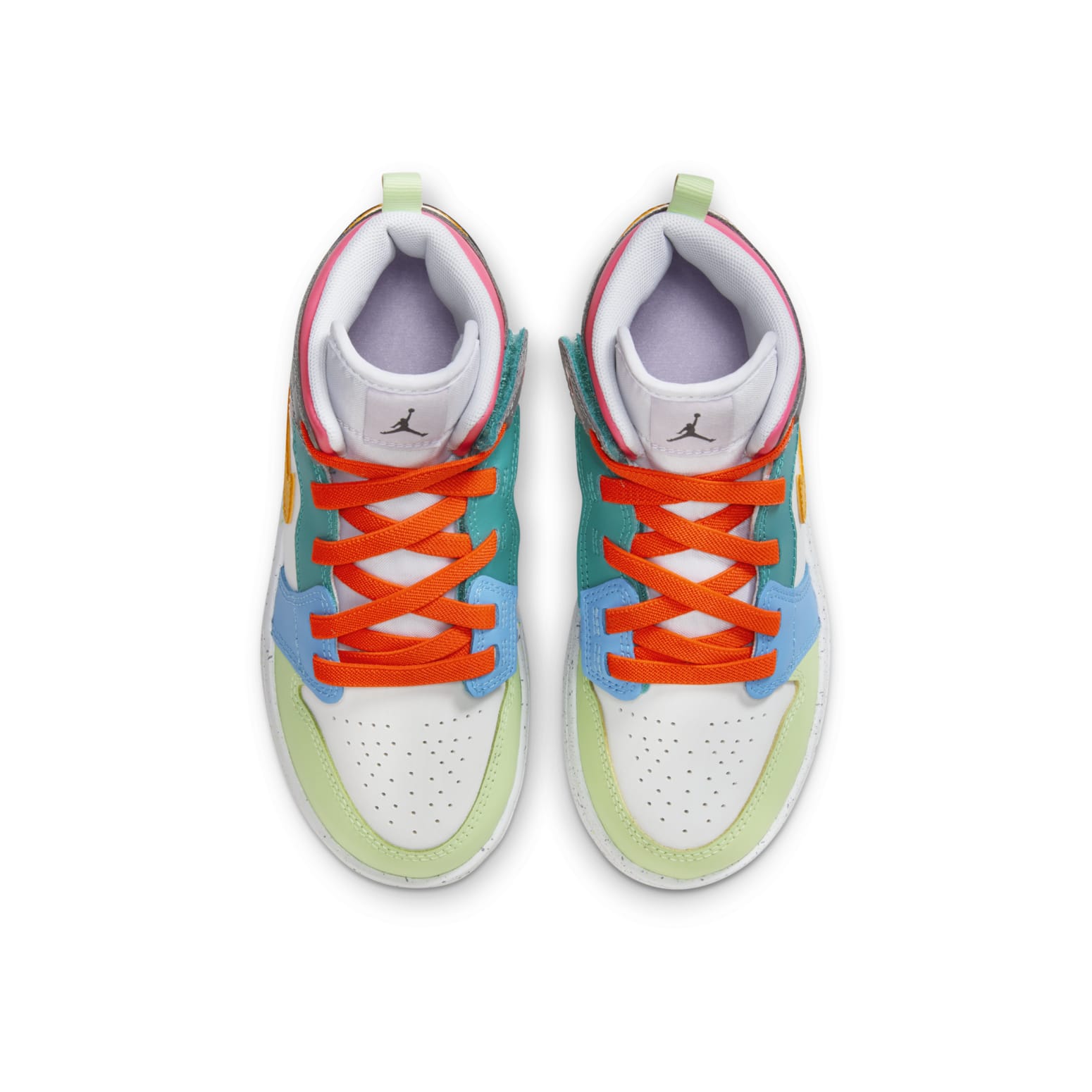 (PS) Air Jordan 1 Mid ALT SE 'White Dark Shadow Hyper Pink Taxi' FJ3462-100