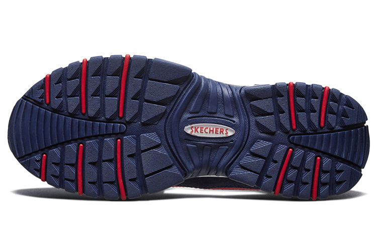(WMNS) Skechers Energy GS White/Red/Blue 13414-WNVR