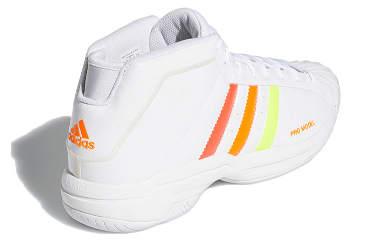 adidas Pro Model 2G 'White App Signal Orange' FZ0903