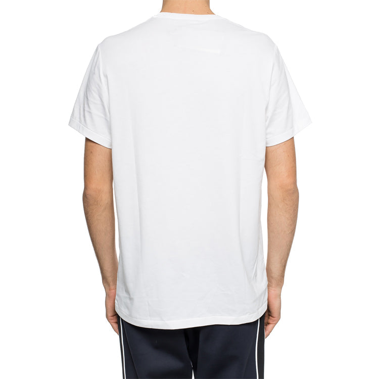 Burberry Embroidery Horse Causual Round Collar Male White 8003831