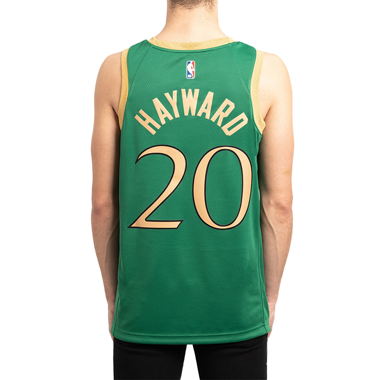 Men's Nike NBA Sw Fan Edition Boston Celtics . 2 No. 0 Basketball Green Jersey AV4624-312