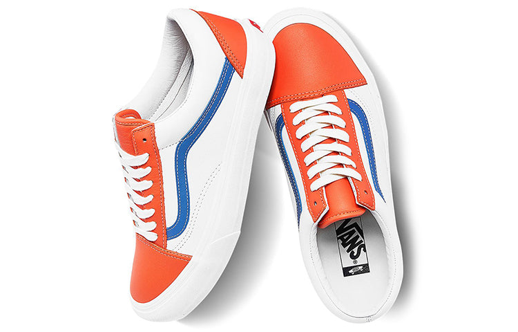Vans Old Skool Vlt Lx 'White Orange Blue' VN0A4BVF22E