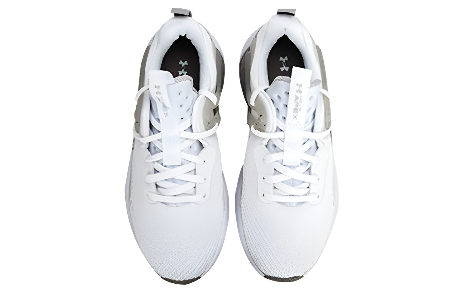 (WMNS) Under Armour HOVR Apex 3 Training Shoes 'White Brown' 3024272-110
