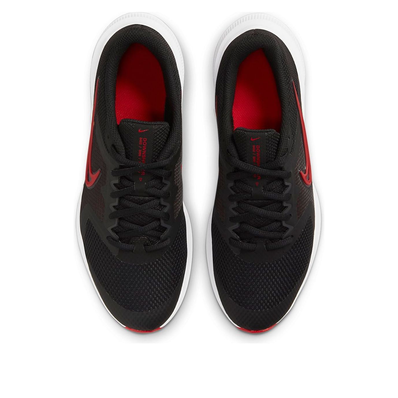 (GS) Nike Downshifter 11 Low-Top Black/Red CZ3949-005