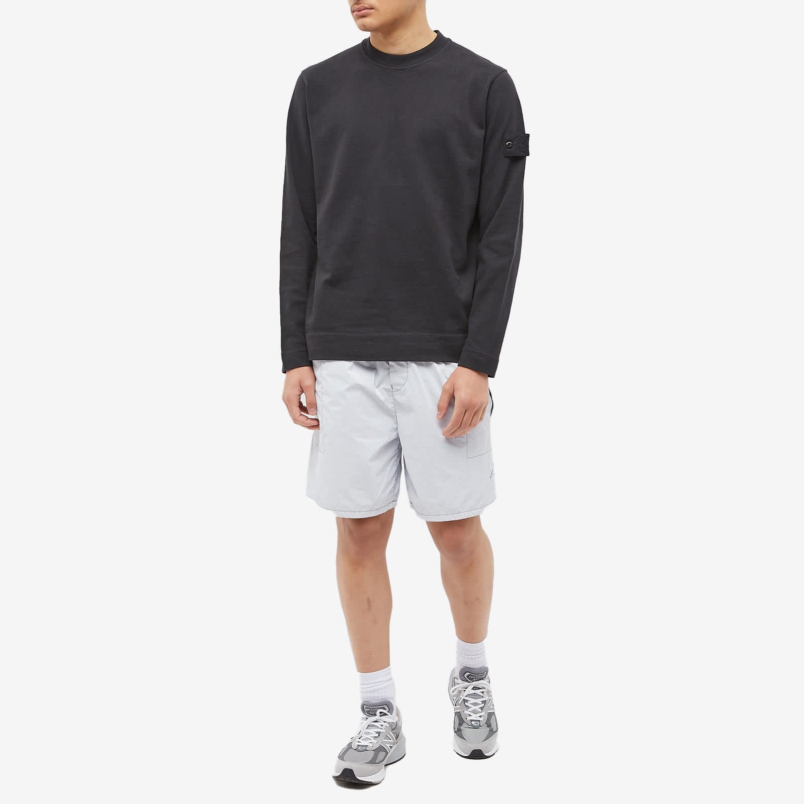 STONE ISLAND Ghost Crewneck Sweatshirt 'Black' 7815611F3-V0029