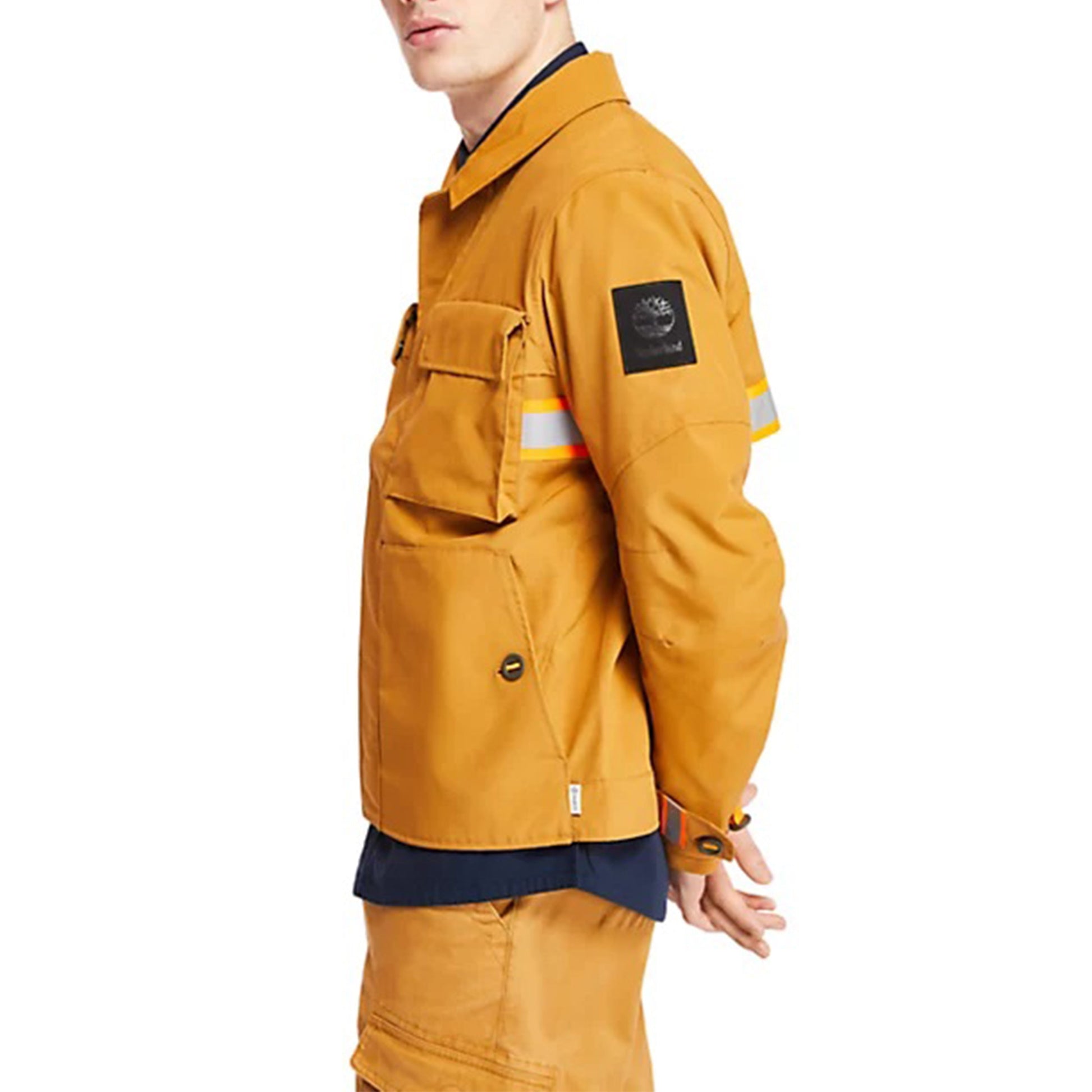 Men's Timberland Pocket Cargo Jacket Yellow A22Z9-210