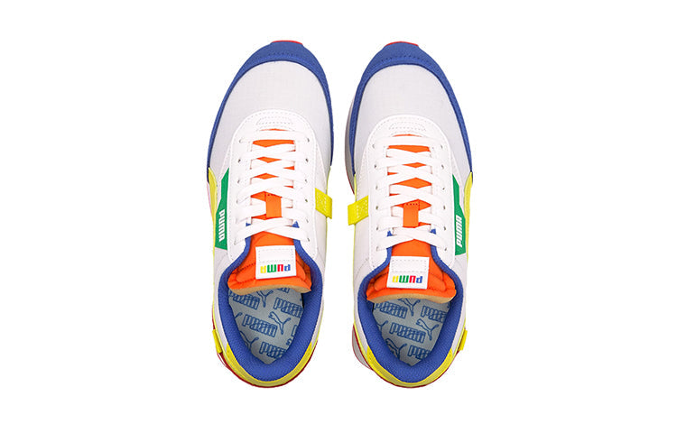 (GS) PUMA Future Rider Play On 'White Multi' 372349-10