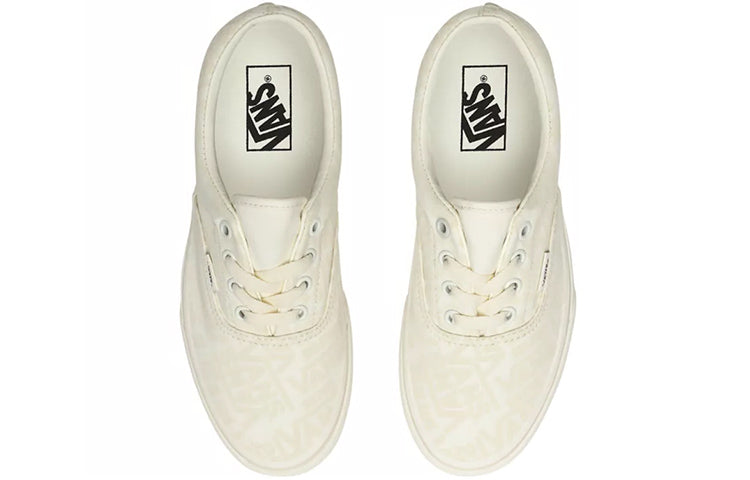 (WMNS) Vans 66 Era Platform Retro Casual Skateboarding Shoes 'Creamy White' VN0A3WLUXA0