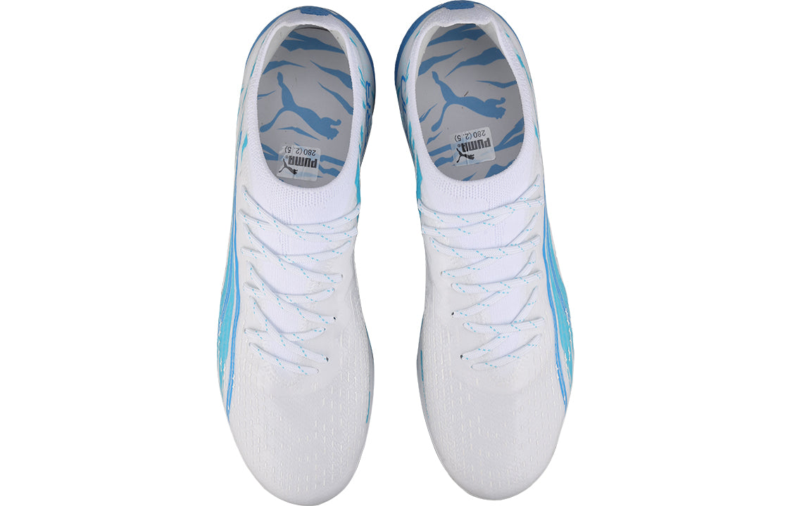 PUMA Ultra Ultimate MG 'White/Light Blue' 107301-01
