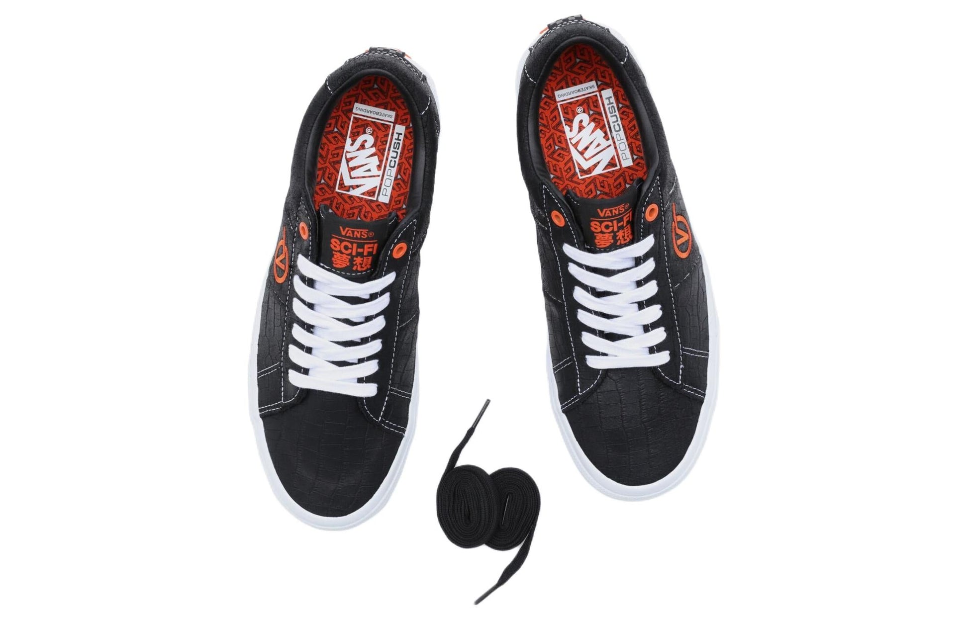 Vans Skate Sid VCU z Sci-Fi Fantasy '90s Digital Tech' VN0005V5BLK
