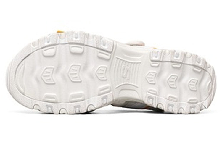 (WMNS) Skechers D'Lites 1.0 'White Yellow' 119239-WYL