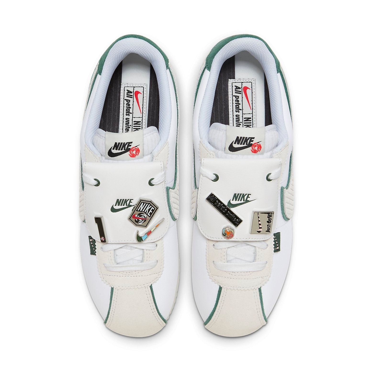(WMNS) Nike Cortez 'All Petals United White Green' FQ0259-110