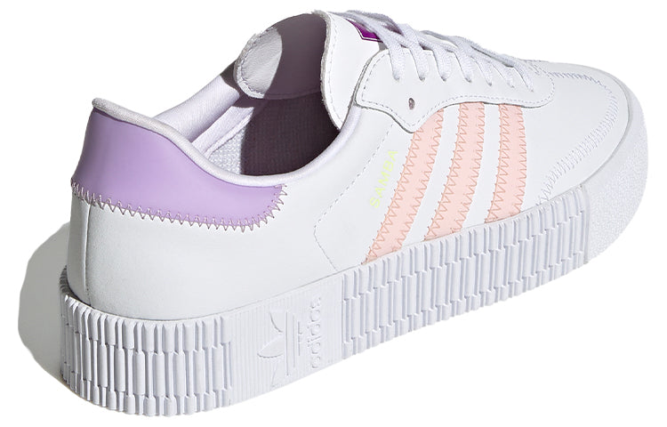 (WMNS) adidas Sambarose 'White Pink Purple' FX8103