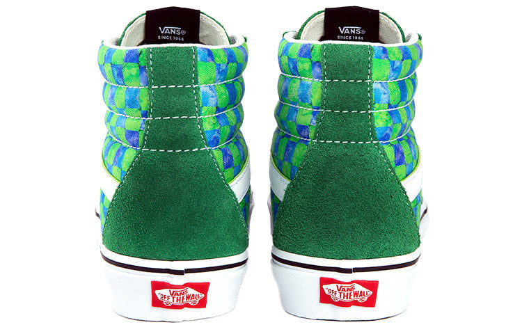 Vans Awake NY x SK8-HI 'Green Checkerboard' VN0A5HXV7BS