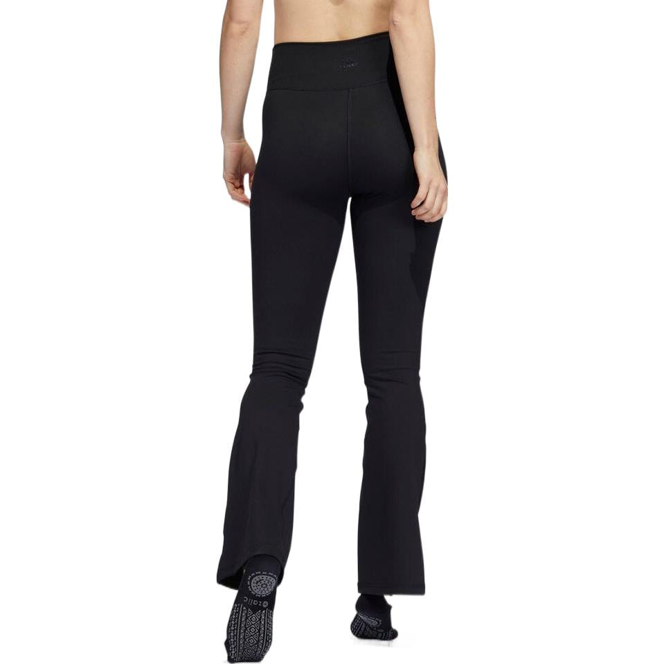 (WMNS) adidas Yoga Studio Flared Leggings Asia Sizing 'Black' H64194