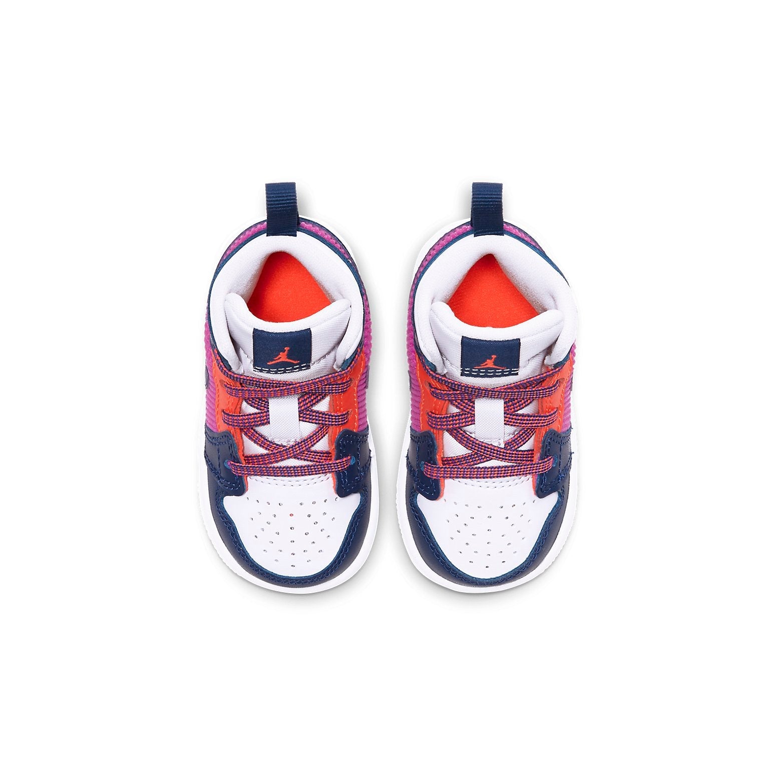 (TD) Air Jordan 1 Mid 'Fire Pink Barely Grape' 644507-602