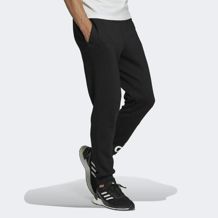 adidas Essentials Fleece Tapered Cuff Logo Pants GK8966